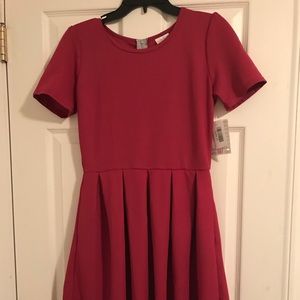 NWT LuLaRoe Medium Amelia magenta
